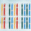100 Stuks Plastic Bindclips Voor Opslag Van Briefpapier 7