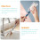 4Pièces Brosse Multiusage En PP Avec Long Coloré 8