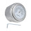 Thermometer Motor Accessoire Stuur Meter Silver Aluminium 3