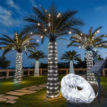 LED String Lights Outdoor Decorative Lighting Multicolor for Courtyard Holiday and Event Use