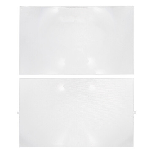 2St Transparante Pmma Lens Voor Projector Hoge Definitie