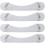 Baseball Cap Holder Acrylic Wall Mounted Hat Rack for Home Bedroom Space Saving Floating Display 3