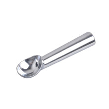 Aluminum Ice Cream Scoop with Heat Conductive Handle and Nonstick Grip for Home and Dessert Shops, Silver