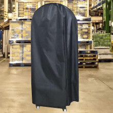 Waterproof Industrial Misting Fan Cover 61x23in Oxford Fabric Outdoor Dust Sun Rain Resistant
