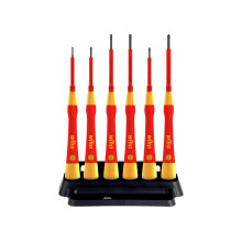 Wiha Picofinish Sl/ph Fine Vde Screwdriver Set, 7 Piece