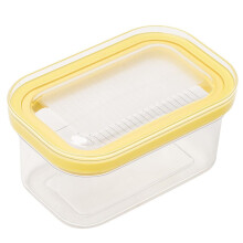 Butter Cutter with Lid Airtight 500g Butter Keeper Stainless Steel Slicer Storage Box