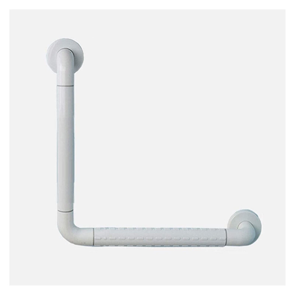 Grab Bars LShaped 12x12 Inch Handicap Safety Rail with AntiSlip Grip for Bathroom and Toilet