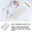 Baby Height Measuring Mat with Fixed Head Positioner, Foldable Washable Infant Growth Chart 4