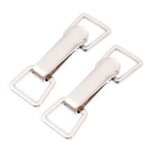 2Paren Zinc Alloy Tailleband Gespen, Zilverkleurige Kleding Decoratie