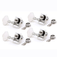 4R Bass Tuner Silbern Langlebige Elefantenohr Knöpfe