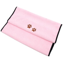 Pink Waschbadehandtuch Für Haustiere Hochabsorbierend