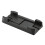 Chassis Füße Stand Fall Rack Halter Computer Regal Abs Schwarz 2