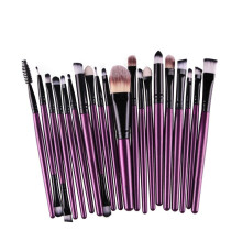 20Stk Profi Augen-Make-Up Pinselset Bunt Vielseitig & Langlebig