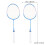 1 Paar Kinderpak Outdoor Kindertennisracket 2