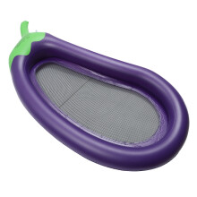 PVC Paars Opblaasbaar Drijvend Bed Zwembad Sofa Met Mesh Detail