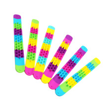 6Pcs Kids Silicone Bracelets Assorted Color Comfortable Wristbands