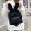 Rucksack Mädchen Umhängetasche Black Plüsch 4
