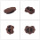 Filtermatte Unterlage Klangfilter Erhu -Teile Coffee 5