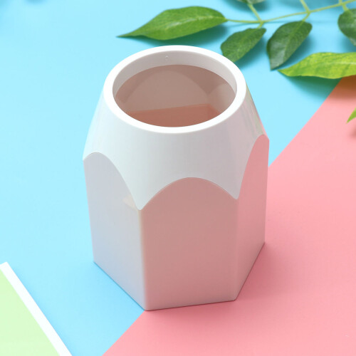 Pinker Bleistifthalter Aus Robustem Material Mit Elegantem Design 1