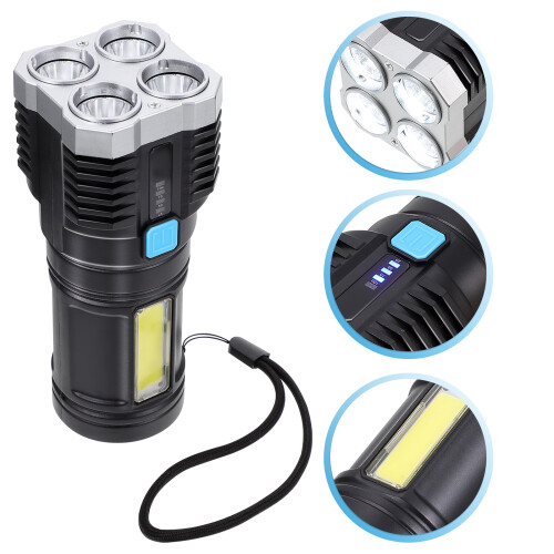 Taschenlampe Plastik Magnetisch Notfallfoto 2