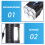 Taschenlampe Plastik Magnetisch Notfallfoto 8
