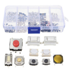 250Stk Push Button Switch Kit Robust Und Vielfältig Für Elektronik