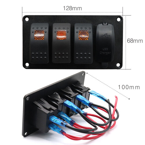 Auto Lichtplatte Marine-Panel Automobil-Panel Wagen Schalttafel 1