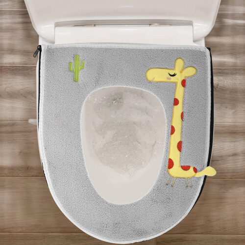 Plüsch- Toilettenabdeckungskissen Wasserdicht 1