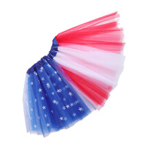 Tüllrock Für Kinder Mit Usa-Flaggen-Design Mehrfarbig Nylon