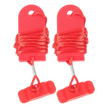 2Stk Rotes ABS Magnet Sicherheits-Schlüssel Not-Aus Für Laufband
