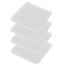 10Stk Klare Anti-Rutsch Gelpads PVC Stoßdämpfer Für Möbel & Geräte
