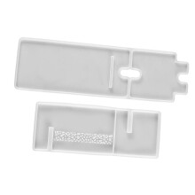 2Stk Weißer Silikon Mold Handyhalter DIY Telefonständer Robust
