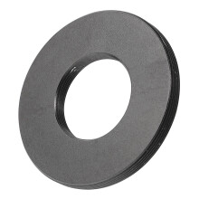 Schwarz Rms-M42 Adapter Ring Aluminium Mikroskop Kamera Zubehör