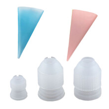 1 Set Cake Decorating Supply Piping Bags Cream Piping Bags Nozzles Kit
