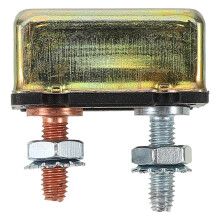12V Automatischer Rücksetzbarer Kfz Sicherungsautomat Gold Metall