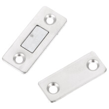 10 Sets Schrank Magnet Latch Griffe Bi Mangan Stahl Tür Silber