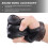 Coffee PU Bogenschützer Leder Fingerhandschuh Schutz 3