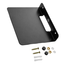 Universal Lautsprecherhalter Wandhalterung Metall Schwarz Robust
