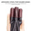 Coffee PU Bogenschützer Leder Fingerhandschuh Schutz 9