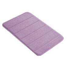Lila Badteppich Aus Saugfähigem Material Mit Anti-Rutsch-Effekt