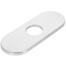 Robust Edelstahl Hahnloch Abdeckung Silber Badezimmer Zubehör