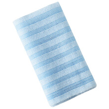 1Stk Blauer Jacquard Waschtuch Baumwolle Duschhandtuch Körperpeeling