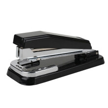 Schwarzer Rotation Stapler Büro Schreibtisch Heftgerät Elegant