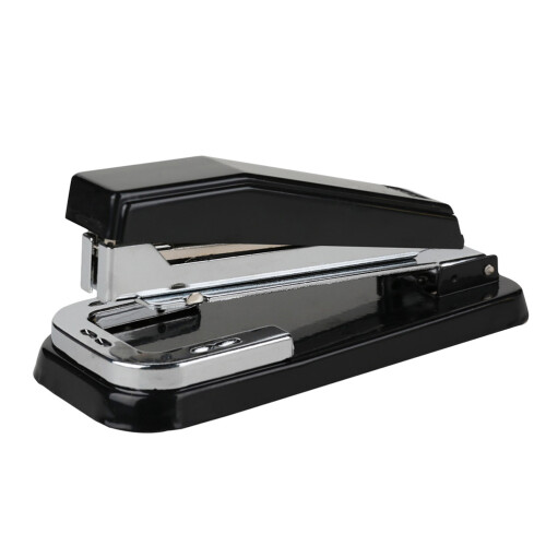Schwarzer Rotation Stapler Büro Schreibtisch Heftgerät Elegant