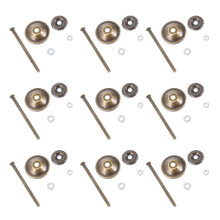 20Sets Schrankgriffe Schraubstangen Aus Eisen Bunte Keramik Beschläge