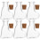 30st Flasche Wünschen Kork Multifunktion Glas 4