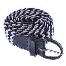 1Stk Eleganter Wickelgürtel Aus Stoff Blau Unisex Für Alltag & Feier