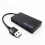 4 -Hub -Geräteanschluss -Adapter - Black 4