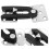 2Stk Ecksofa Verbinder Metall-Kunststoff Clips Praktisch Stabil 5