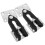 2Stk Ecksofa Verbinder Metall-Kunststoff Clips Praktisch Stabil 7